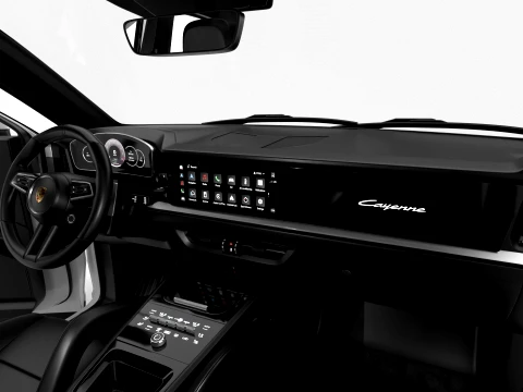 Porsche Cayenne S E-Hybrid Coupe 2026 HQ 3D Model