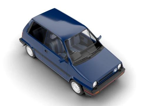 Honda City AA1 1982 3D Model