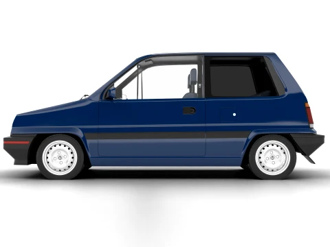 Honda City AA1 1982 3D Model