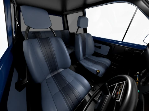 Honda City AA1 1982 3D Model