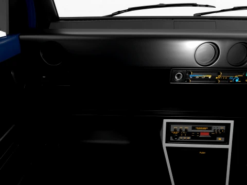 Honda City AA1 1982 3D Model