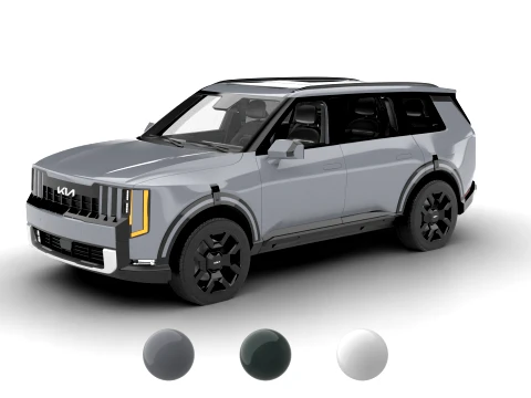 Kia Telluride SX-Prestige 2026 Modello 3D