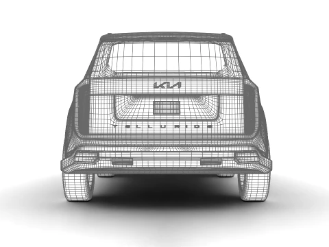 Kia Telluride SX-Prestige 2026 3D Model