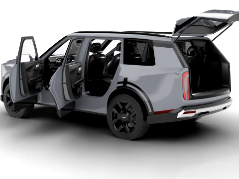 Kia Telluride SX-Prestige 2026 HQ 3D Model