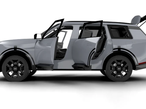 Kia Telluride SX-Prestige 2026 HQ 3D Model