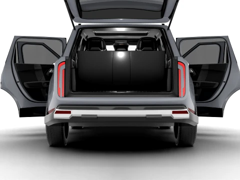 Kia Telluride SX-Prestige 2026 HQ 3D Model