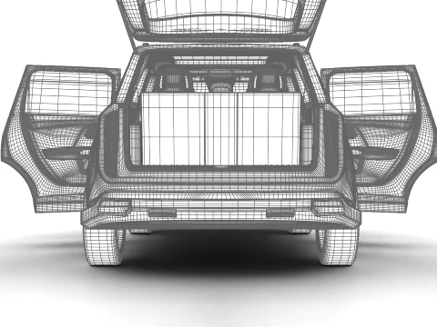 Kia Telluride SX-Prestige 2026 HQ 3D Model