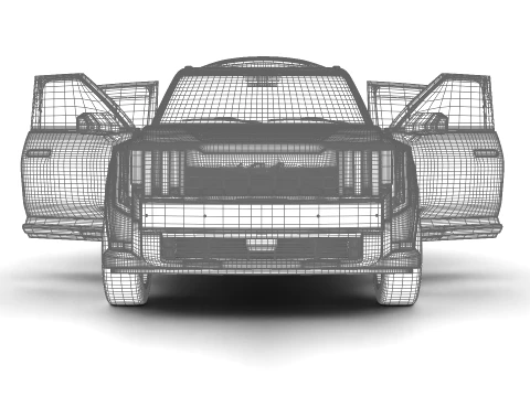 Kia Telluride SX-Prestige 2026 HQ 3D Model