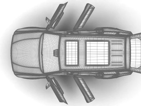 Kia Telluride SX-Prestige 2026 HQ 3D Model