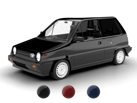 Honda City Pro 1982 Model 3D