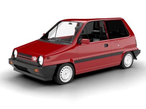 Honda City Pro 1982 3D Model
