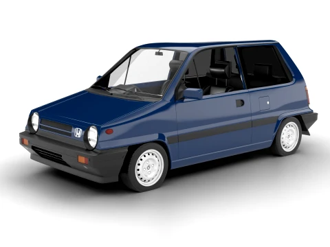 Honda City Pro 1982 3D Model