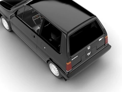 Honda City Pro 1982 3D Model