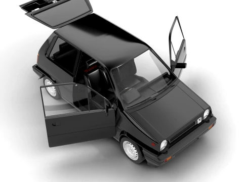 Honda City Pro 1982 3D Model