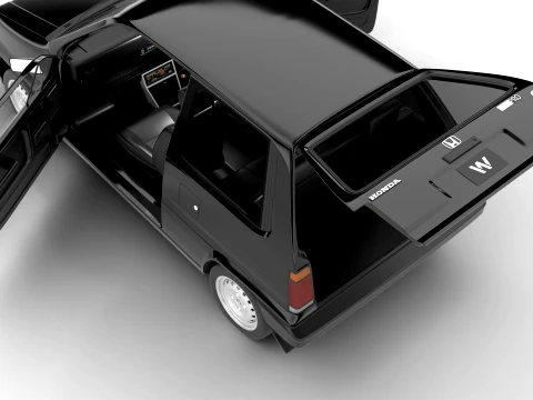 Honda City Pro 1982 3D Model