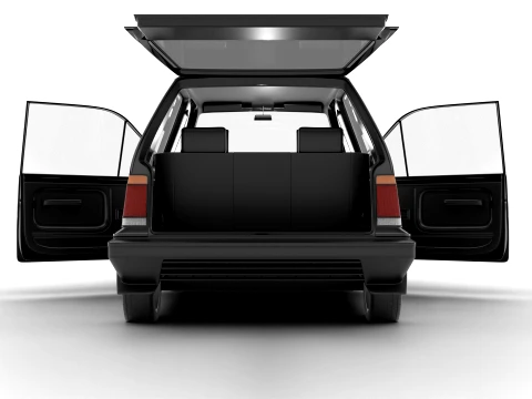 Honda City Pro 1982 3D Model