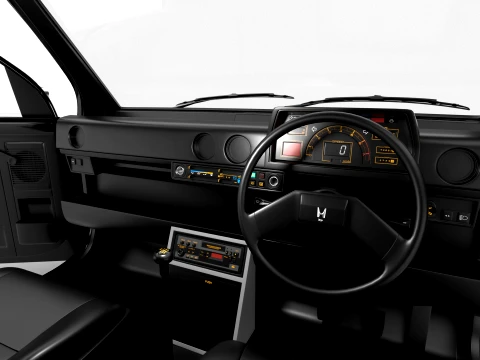 Honda City Pro 1982 3D Model
