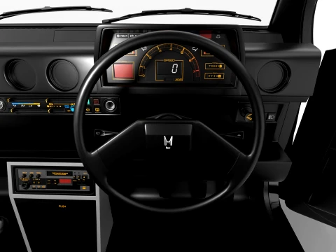 Honda City Pro 1982 3D Model