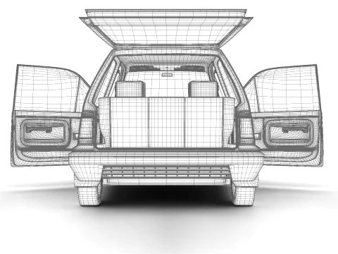 Honda City Pro 1982 3D Model