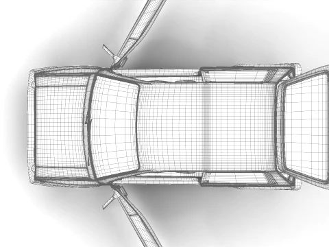 Honda City Pro 1982 3D Model