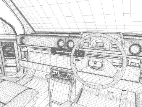 Honda City Pro 1982 3D Model