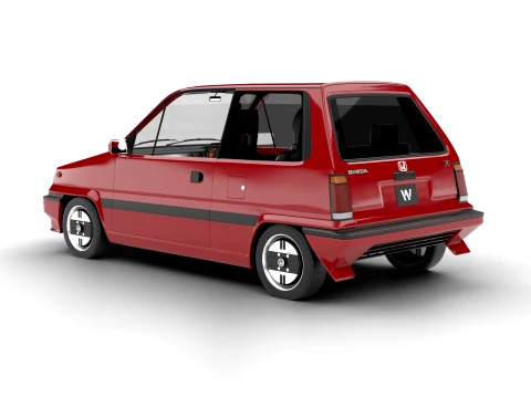 Honda City R 1985 3D Model
