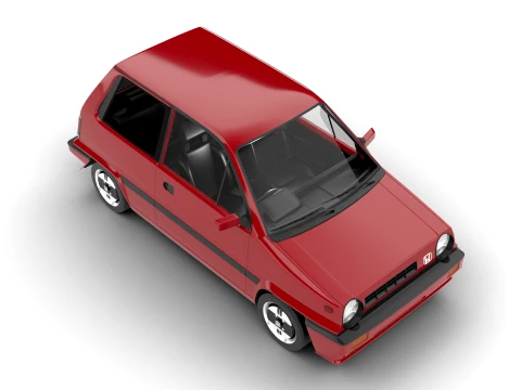 Honda City R 1985 3D Model
