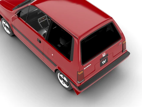 Honda City R 1985 3D Model