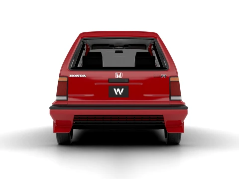 Honda City R 1985 3D Model