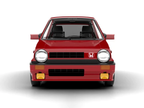 Honda City R 1985 3D Model