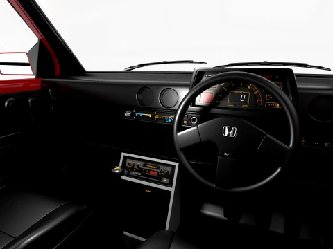 Honda City R 1985 3D Model