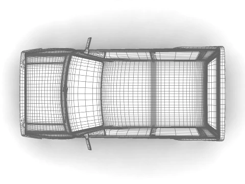 Honda City R 1985 3D Model