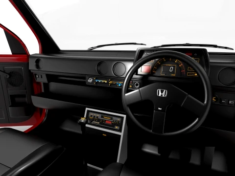 Honda City R 1985 HQ 3D Model