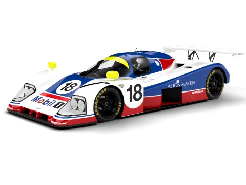 Aston Martin AMR1 Racing 1989 3D Model