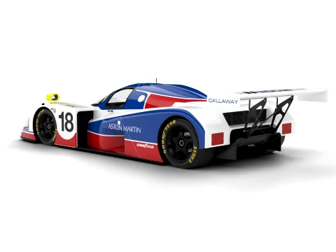 Aston Martin AMR1 Racing 1989 3D Model