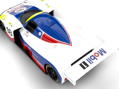 Aston Martin AMR1 Racing 1989 3D Model