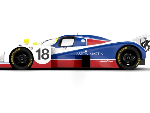 Aston Martin AMR1 Racing 1989 3D Model