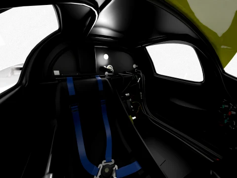 Aston Martin AMR1 Racing 1989 3D Model