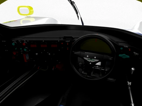 Aston Martin AMR1 Racing 1989 3D Model