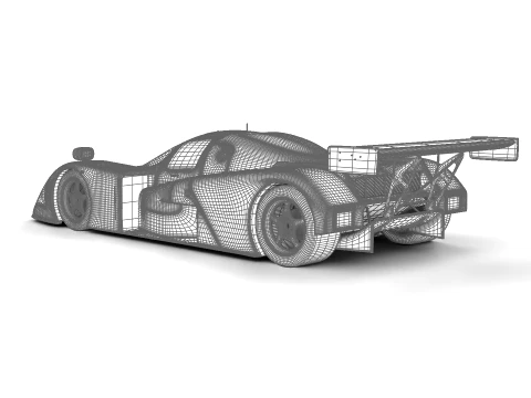 Aston Martin AMR1 Racing 1989 3D Model