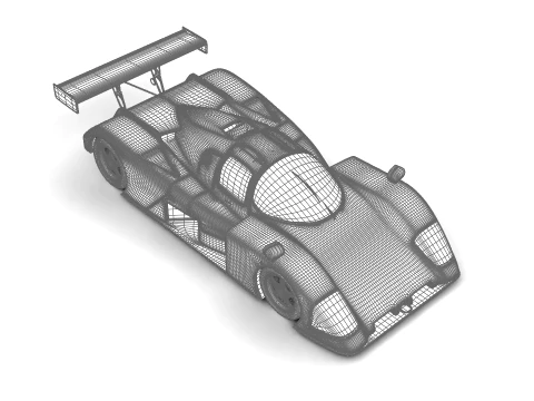 Aston Martin AMR1 Racing 1989 3D Model