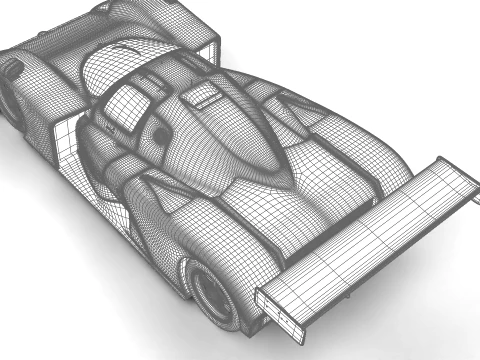 Aston Martin AMR1 Racing 1989 3D Model