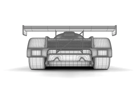 Aston Martin AMR1 Racing 1989 3D Model