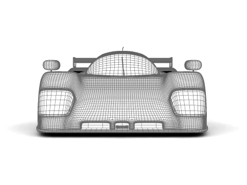 Aston Martin AMR1 Racing 1989 3D Model