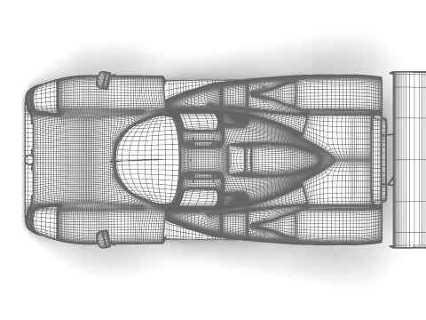 Aston Martin AMR1 Racing 1989 3D Model