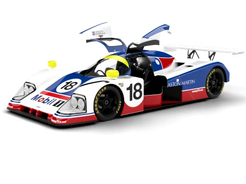 Aston Martin AMR1 Racing 1989 HQ 3D Model