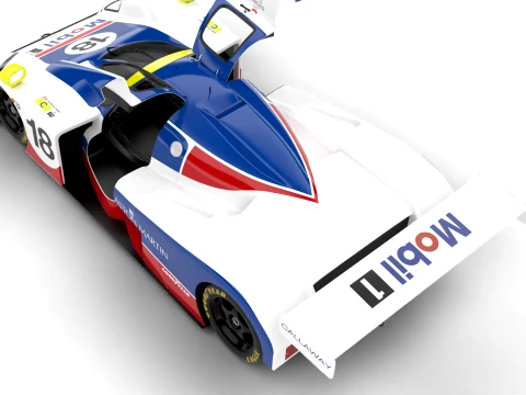 Aston Martin AMR1 Racing 1989 HQ 3D Model