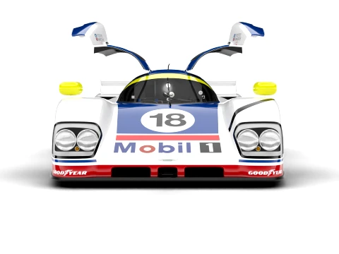 Aston Martin AMR1 Racing 1989 HQ 3D Model