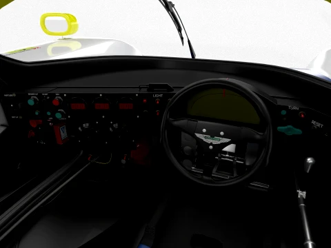 Aston Martin AMR1 Racing 1989 HQ 3D Model