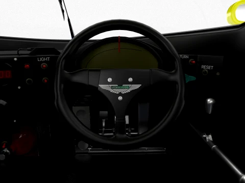 Aston Martin AMR1 Racing 1989 HQ 3D Model